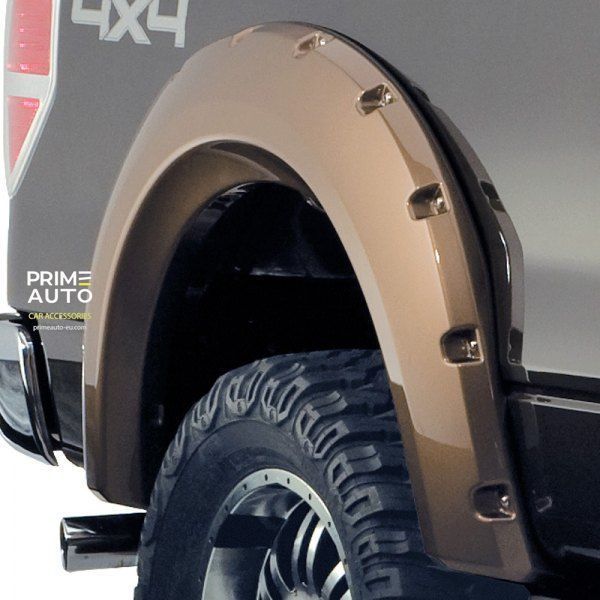 Fender Flares set 4 PCs Ford F-150 2009-2014 Max Pocket-style black Bushwacker 20927-02