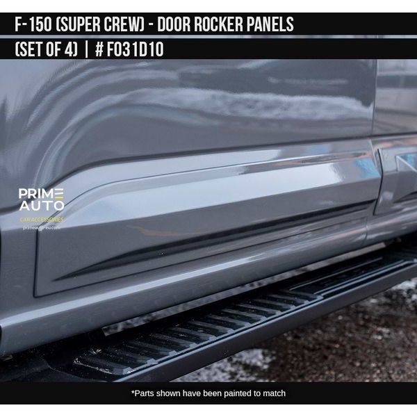 Door Molding SET Ford F-150 2021-2025 black AIR DESIGN FO31D10