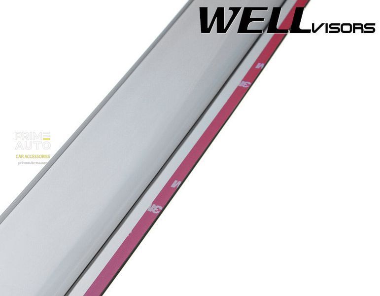 Дефлекторы окон к-т 4 шт Premium серия Mercedes-Benz ML-Class 1998 - 2005 Wellvisors 3-847MB011 3-847MB011 фото