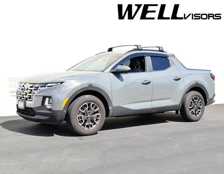 Дефлекторы окон к-т 4 шт Premium серия Hyundai Santa Cruz 2022+ Wellvisors 3-847HY029 3-847HY029 фото