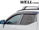 Дефлекторы окон к-т 4 шт Premium серия Hyundai Santa Cruz 2022+ Wellvisors 3-847HY029 3-847HY029 фото 6