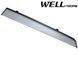 Owiewki do szyb samochodowych num 4 szt z czarna chromowana listwa Hyundai Santa Fe 2007 - 2012 Wellvisors 3-847HY002