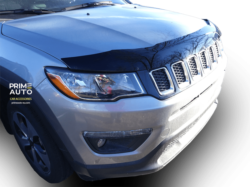 Дефлектор капота Jeep Compass 2017 - 2027 гладкий FormFit HD7C18 HD7C18 фото