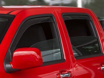 Owiewki do szyb samochodowych prz&oacute;d+tył num 4 szt wstawiony Chevrolet Colorado 2004 - 2012 WeatherTech 82339