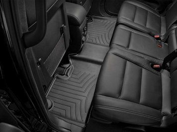 Car Mats 3D Liners 2nd Row Jeep Cherokee 2016 - 2022 Black WeatherTech 443242