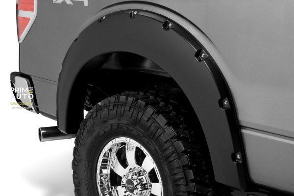 Расширители арок комплект 4 шт Ford F-150 2009-2014 Pocket-style черный Bushwacker 20929-02 20929-02 фото