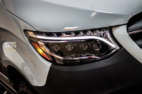 Front lights Mercedes-Benz Sprinter 2019-2023 LUXX-Series Alpha-Black AlphaRex 880498