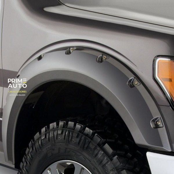 Расширители арок комплект 4 шт Ford F-150 2009-2014 Pocket-style черный Bushwacker 20929-02 20929-02 фото