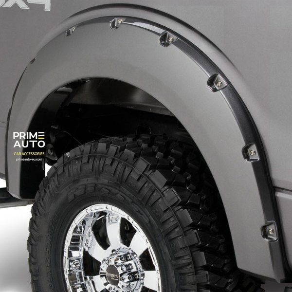 Расширители арок комплект 4 шт Ford F-150 2009-2014 Pocket-style черный Bushwacker 20929-02 20929-02 фото