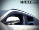 Дефлекторы окон к-т 4 шт с черным хромированным молдингом BMW X1 2012 - 2015 Wellvisors 3-847BM008 3-847BM008 фото 13