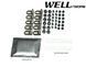 Owiewki do szyb samochodowych num 4 szt Premium seria Volkswagen Golf 1993 - 1998 Hatchback Wellvisors 3-847VW005