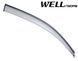 Дефлекторы окон к-т 4 шт с черным хромированным молдингом BMW X1 2012 - 2015 Wellvisors 3-847BM008 3-847BM008 фото 3