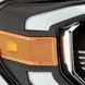 Передні фари Toyota Tundra 2014-2021 LED LUXX серія чорні AlphaRex 880803 880803 фото 2