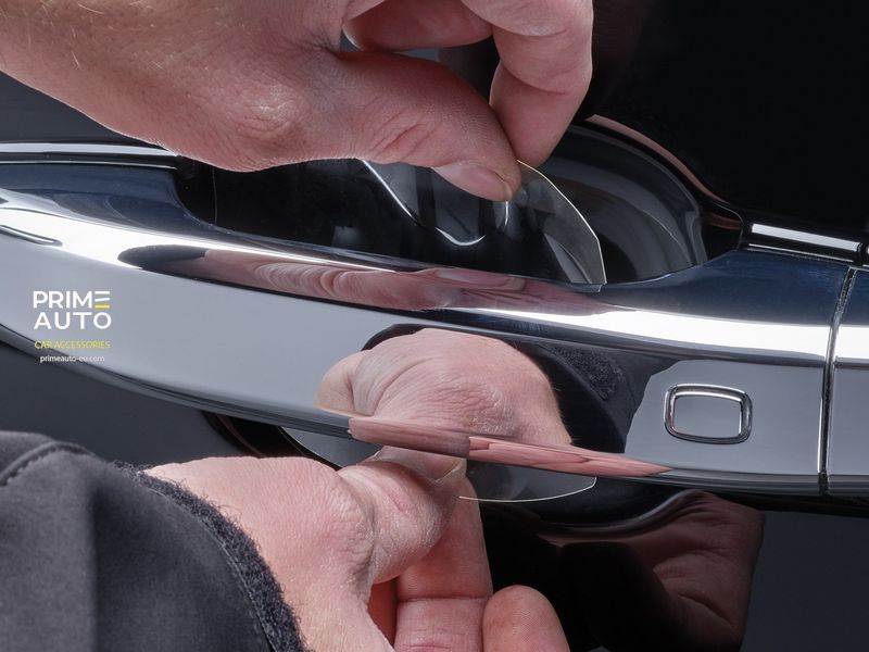 Folia protejează &icirc;mpotriva zg&acirc;rieturilor BMW i5 2024 WeatherTech SP0710