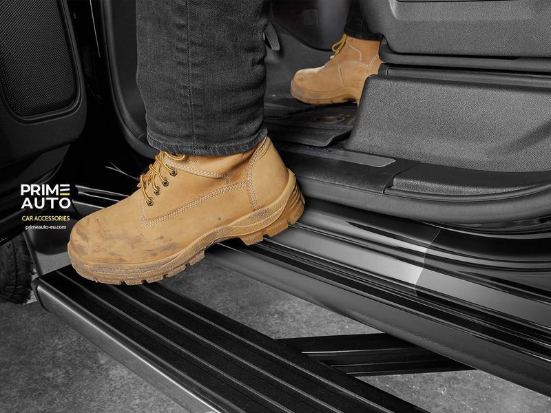 Folia protejează &icirc;mpotriva zg&acirc;rieturilor BMW i5 2024 WeatherTech SP0710