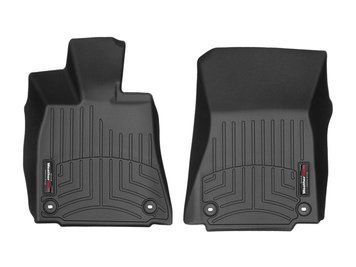 Car Mats 3D Liners Front Lexus RC 2015 - 2024 Black WeatherTech 446241