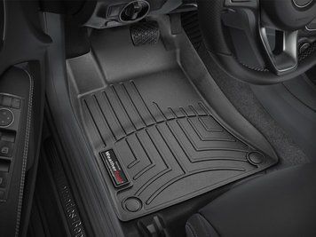 Car Mats 3D Liners Front Mercedes-Benz GLA-Class 2015 - 2020 Black WeatherTech 445151