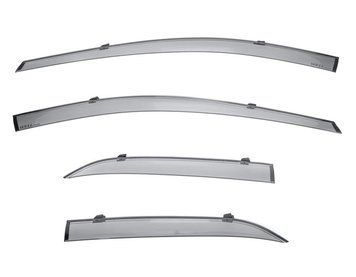 Window Deflectors 4pcs Set Premium Series Toyota Corolla 2019-2025 Hatchback Wellvisors 3-847TY053