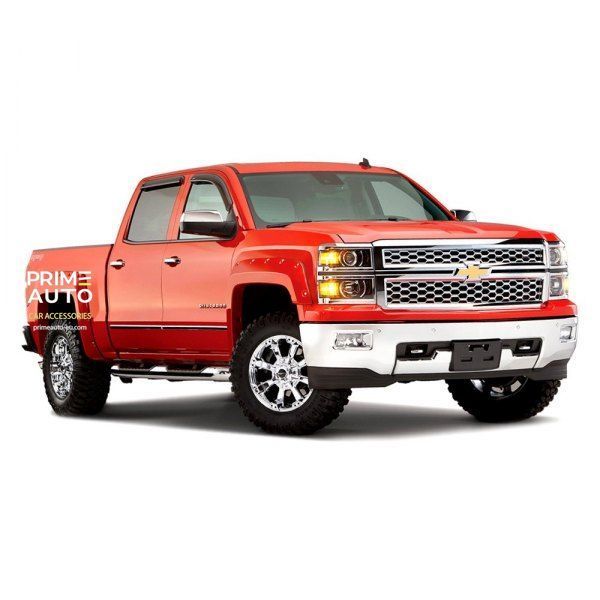 Розширювачі арок комплект 4 шт Chevrolet Silverado 1500 2014-2018 Pocket-style чорний Bushwacker 40957-02 40957-02 фото