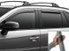 Deflectoare de ferestre inserabil faţă+spate Jeep Compass 2017 - 2027 lucios &icirc;nchis WeatherTech 82948IM