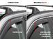 Deflectoare de ferestre inserabil faţă+spate Jeep Compass 2017 - 2027 lucios &icirc;nchis WeatherTech 82948IM