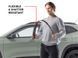 Deflectoare de ferestre inserabil faţă+spate Jeep Compass 2017 - 2027 lucios &icirc;nchis WeatherTech 82948IM