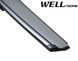 Owiewki do szyb samochodowych num 4 szt z chromowaną odlewanie MAZDA 6 2014 - 2017 Wellvisors 3-847MZ009