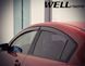 Дефлекторы окон к-т 4 шт Premium серія MAZDA 3 2004 - 2009 Sedan Wellvisors 3-847MZ001 3-847MZ001 фото 7