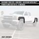 Fender Flares Chevrolet Silverado 1500 2014-2018 black AIR DESIGN GM24D32