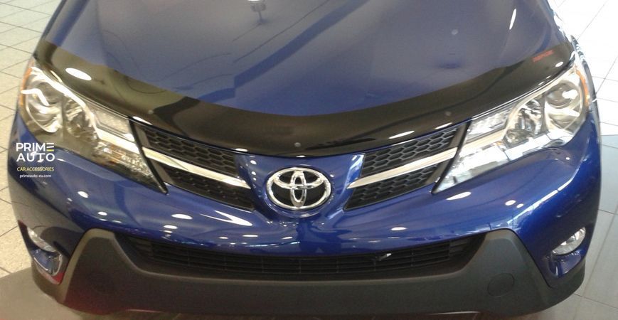 Deflektor maski Toyota RAV4 2013-2018 gładki FormFit RFT033