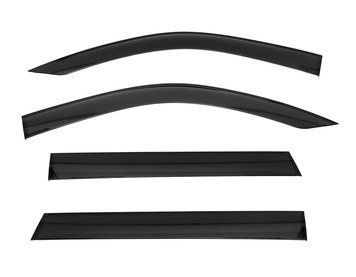 Window Deflectors 4pcs Set Premium Series Chevrolet;GMC;Cadillac Tahoe;Yukon;Escalade 2007-2014 Wellvisors 3-847CH036