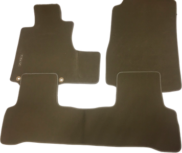Covor din material textil set 3 buc (spate dintr-o singură bucată) Honda CR-V 2007 - 2012 dintr-o singură piesă (2 părți) bej Honda (Original) PACRV07TAN