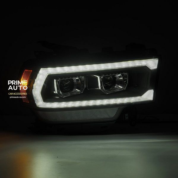 Передние фары RAM/Dodge Ram 2500 2019-2022 PRO серия черные AlphaRex 880547 880547 фото