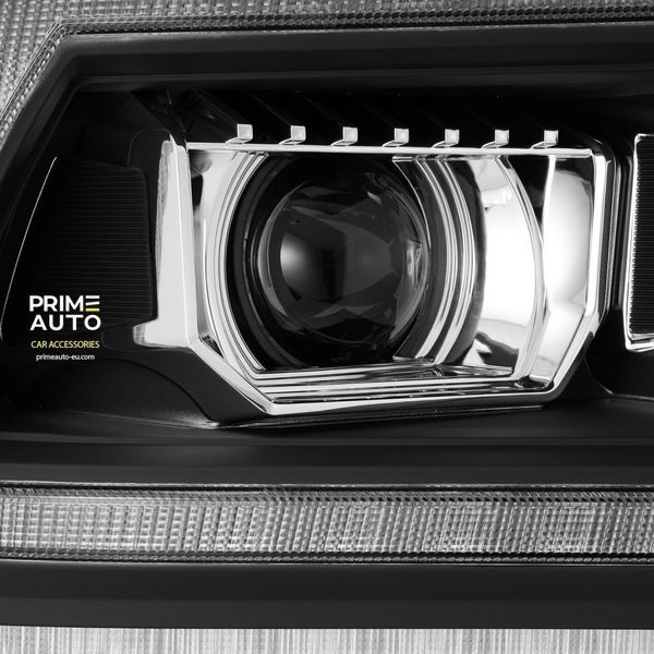 Передние фары RAM/Dodge Ram 2500 2019-2022 PRO серия черные AlphaRex 880547 880547 фото