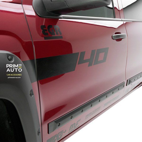 Listwy boczne Chevrolet Silverado 1500 2007 - 2014 Rugged Style Crew Cab matowy EGR 953474