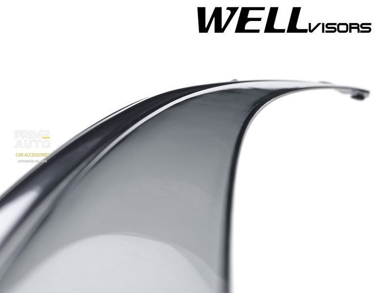 Owiewki do szyb samochodowych num 4 szt z chromowaną odlewanie Buick LaCrosse 2010 - 2016 Wellvisors 3-847BU005