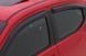 Owiewki do szyb samochodowych spoiwo ciemny Honda Civic 2022- 2025 num 4 szt AVS 94703