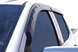 Side Window Deflectorsset of 4 pcs Tough Guard GMC Sierra 3500 2015-2018 Double Cab FormFit textured TV5D14-DC