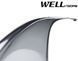 Owiewki do szyb samochodowych num 4 szt z chromowaną odlewanie Buick LaCrosse 2010 - 2016 Wellvisors 3-847BU005