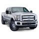 Fender Flares set 4 PCs Ford F-250 Super Duty 2011-2016 Pocket-style black Bushwacker 20931-02
