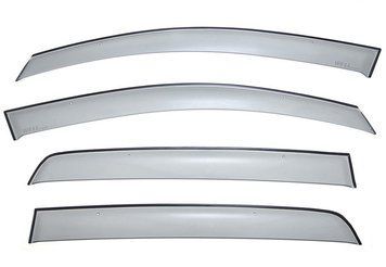 Window Deflectors 4pcs Set Premium Series Volkswagen Golf 2006-2009 Hatchback Wellvisors 3-847VW007