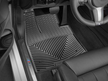 All-Weather Floor Mats Front Jeep Cherokee 2021 - 2025 Black WeatherTech W614