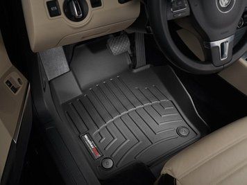 Covorașe cauciuc 3D Liners faţă Volkswagen Passat CC 2007 - 2017 negru WeatherTech 441671