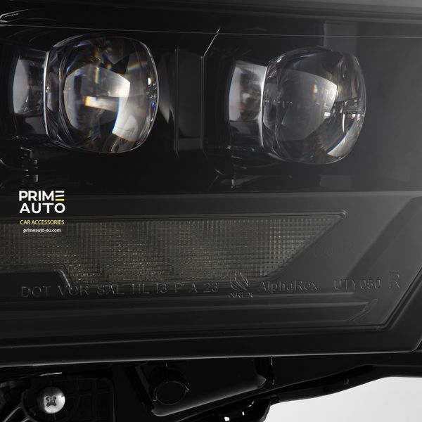Front lights Toyota Tundra 2022 - 2026 Amber DRL LED NOVA series AlphaRex 880871