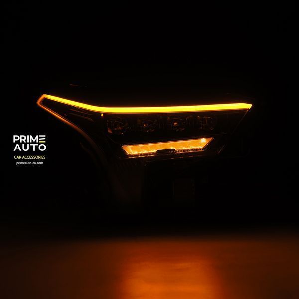 Front lights Toyota Tundra 2022 - 2026 Amber DRL LED NOVA series AlphaRex 880871