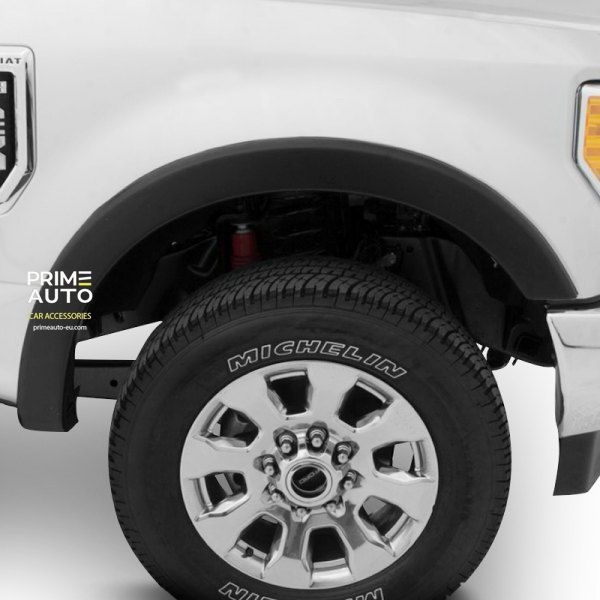 Fender Flares set 4 PCs Ford F-250 Super Duty 2011-2016 Extended-A-style black Bushwacker 20932-02