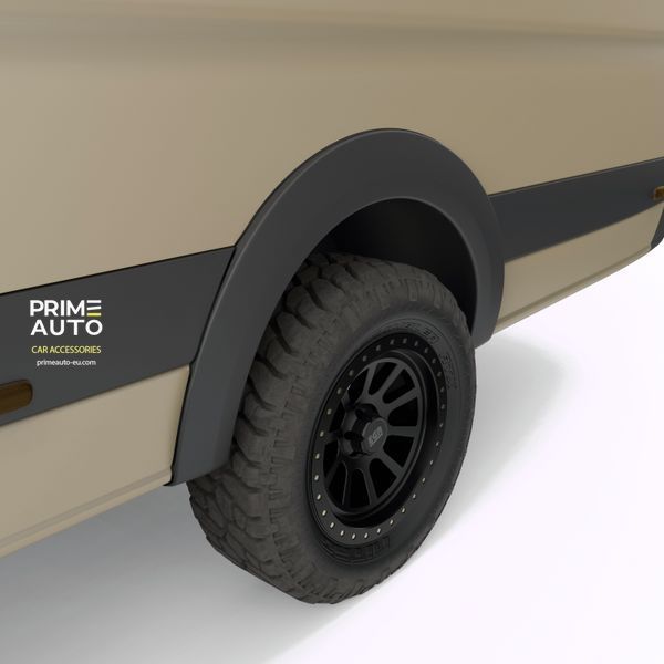 Розширювачі арок Mercedes-Benz Sprinter 2019 - 2022 Rugged Style матові EGR 758604 758604 фото
