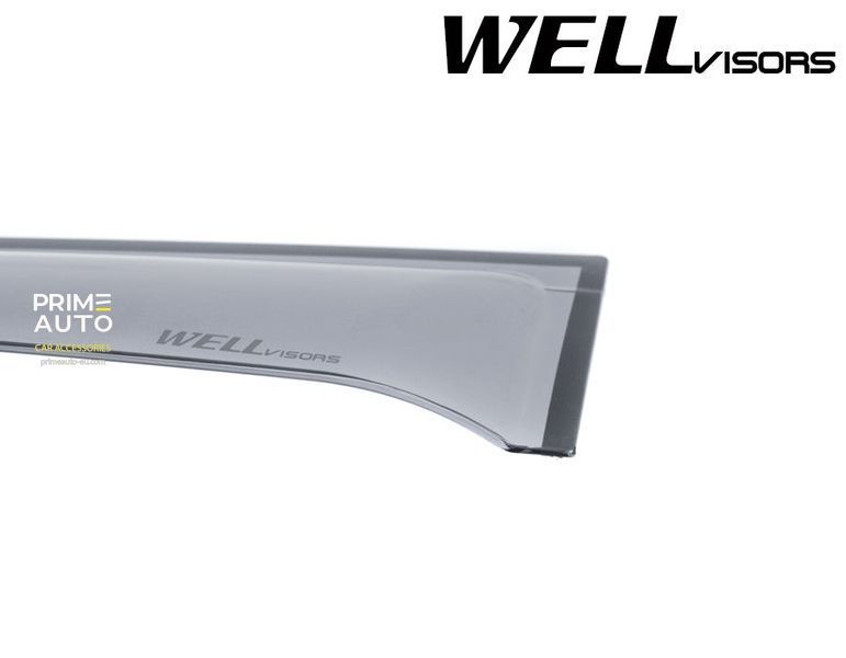 Owiewki do szyb samochodowych num 4 szt Off-Road seria Ford F150/Raptor 2015 - 2020 Crew Cab Wellvisors 3-847FD017