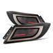 Rear lights Toyota GR86 2021-2025 LUXX-Series Black Smoke AlphaRex 675020