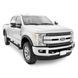 Fender Flares set 4 PCs Ford F-250 Super Duty 2011-2016 Extended-A-style black Bushwacker 20932-02